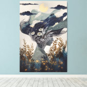 Toile Sorcière verte (Insitu (Plancher de Bois))