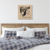 Toile Sorcière vintage d'Halloween (Insitu(Chambre))