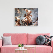 Toile Sorcières au Sabbat - Luis Ricardo Falero (Insitu(Salon))