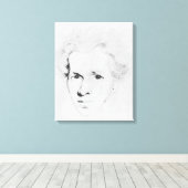 Toile Soren Aabye Kierkegaard (Insitu (Plancher de Bois))