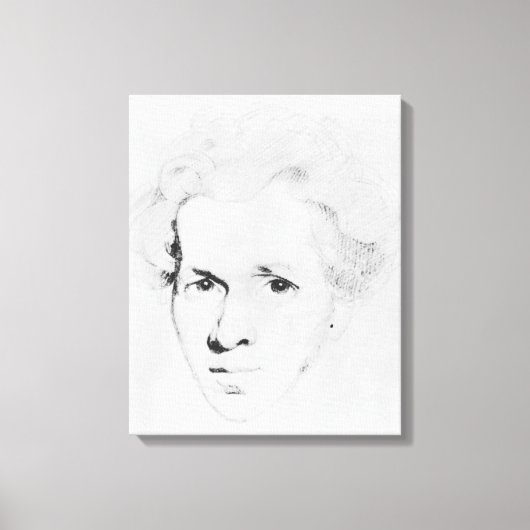 Toile Soren Aabye Kierkegaard (Recto)