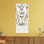 Toile Sort, carte tarot, français (Insitu(Salon))