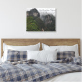 Toile "Sortez de votre nature sauvage" sur un (Insitu(Chambre))