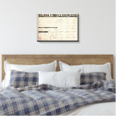 Toile soudage symboles connaissances cadeaux pour soudeu (Insitu(Chambre))