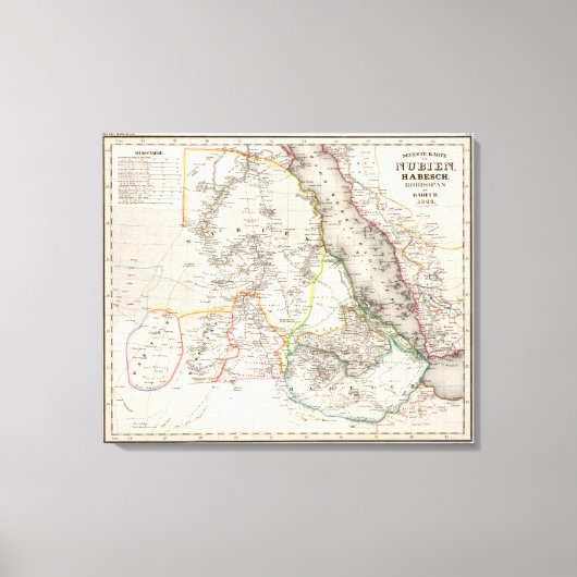 Toile Soudan, Éthiopie (Recto)