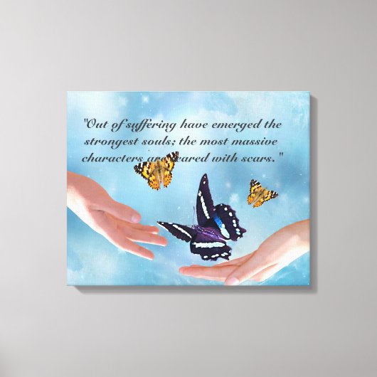 Toile Souffre de Kahlil Gibran (Recto)