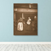 Toile Souffre des inondations, de 'Street Life in Lon (Insitu (Plancher de Bois))