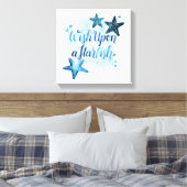 Toile Souhaitez-vous une étoile de mer (Insitu(Chambre))