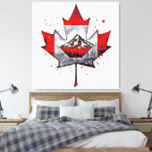 Toile Soul Maple Leaf Mountain (Insitu(Chambre))