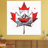 Toile Soul Maple Leaf Mountain (Insitu(Salon))