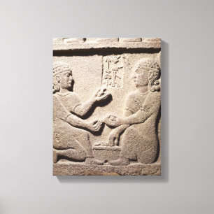 Toile Soulagement dépeignant le fils du Roi Araras