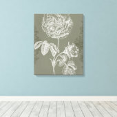 Toile Soulagement floral I (Insitu (Plancher de Bois))