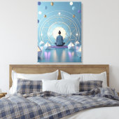 Toile Sound of Silence Meditative Abstract (Insitu(Chambre))