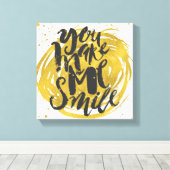 Toile Sourire (Insitu (Plancher de Bois))