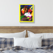 Toile Souris pomme citrouille d'automne (Insitu(Chambre))