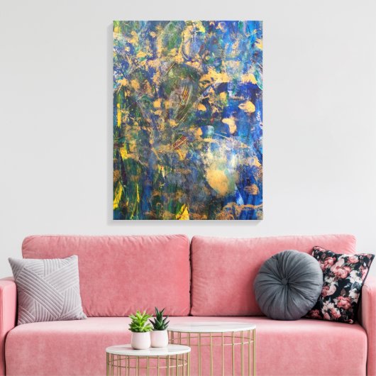 Toile Sous la conception Ocean Abstract de Doria D (Insitu(Salon))