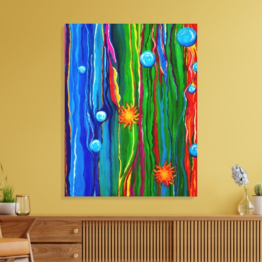 Toile Sous la mer (Insitu(Salon))