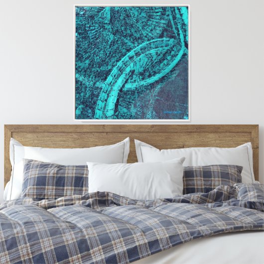 Toile sous la mer (Insitu(Chambre))