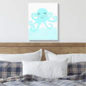 Toile Sous la mer / Octopus Canvas Art (Insitu(Chambre))