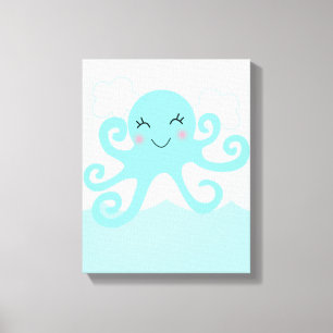 Toile Sous la mer / Octopus Canvas Art