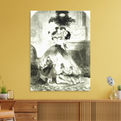 Toile Sous la Mistletoe' (Insitu(Salon))