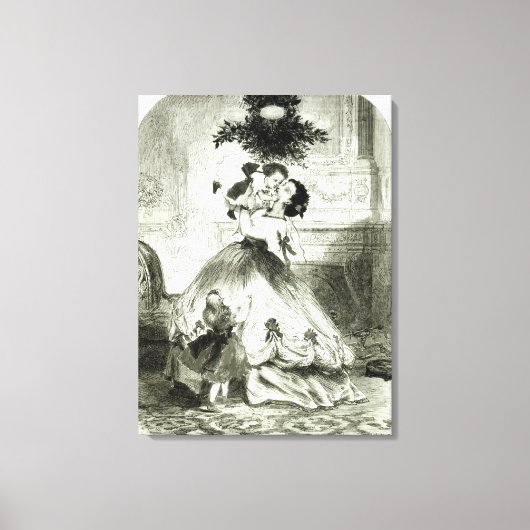 Toile Sous la Mistletoe' (Recto)