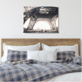 Toile Sous la Tour Eiffel, avant de monter, de "L" (Insitu(Chambre))