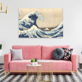 Toile Sous la vague de Kanagawa Imprimer (Insitu(Salon))