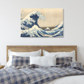 Toile Sous la vague de Kanagawa Imprimer (Insitu(Chambre))
