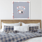 Toile SOUS LE CHUPPAH Jewish Mariage Sign-In Board (Insitu(Chambre))