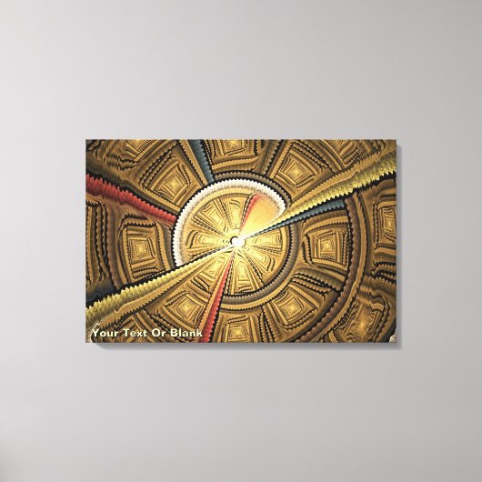 Toile Sous Le Dôme Du Temple (Recto)