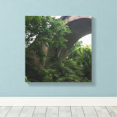 Toile sous le pont (Insitu (Plancher de Bois))