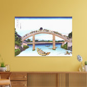 Toile Sous le pont Mannen à Fukagawa (Insitu(Salon))