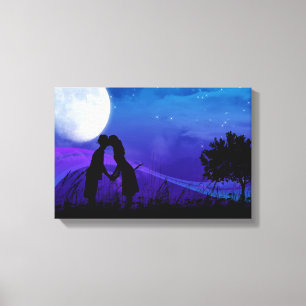 Toile Sous les étoiles
