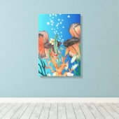 Toile Sous-marin (Insitu (Plancher de Bois))