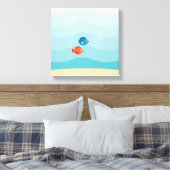 Toile Sous-marin jaune profond (Insitu(Chambre))