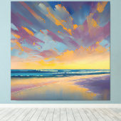 Toile "Sous un ciel majestueux" (Insitu (Plancher de Bois))