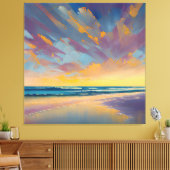 Toile "Sous un ciel majestueux" (Insitu(Salon))