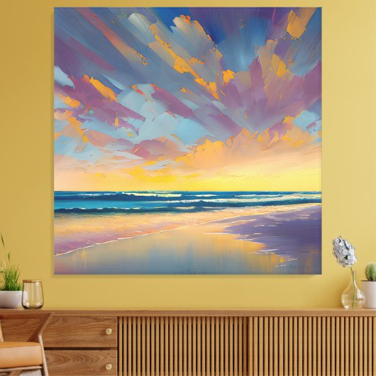 Toile "Sous un ciel majestueux" (Insitu(Salon))