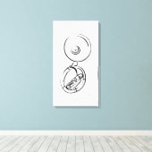 Toile Sousaphone (Insitu (Plancher de Bois))