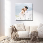 Toile Souvenez-vous de ce moment Script Couple Photo Mar<br><div class="desc">Rappelez-Vous Ce Moment Script Couple Photo Mariage. Remplacez simplement l'exemple de photo par votre propre préféré d'orientation carré et de haute résolution. Citation romantique Souvenez-vous que ce moment est dans un script stylé en bas. Vous pouvez modifier la couleur de ce texte si nécessaire pour mieux convenir à votre photo...</div>