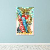 Toile Souvenir de la fête du travail (Insitu (Plancher de Bois))