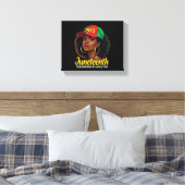 Toile Souvenirs de mes ancêtres Junetdix Mois Noir (Insitu(Chambre))