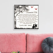 Toile Souviens-toi (Insitu(Salon))