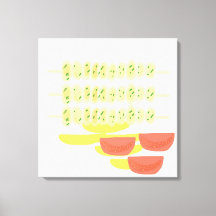 souvlaki art de peinture de nourriture grecque