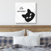 Toile Soyez Curieux (Insitu(Chambre))