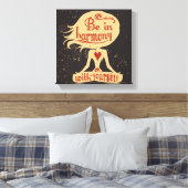 Toile Soyez En Harmonie Avec Vous 2 (Insitu(Chambre))