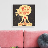 Toile Soyez En Harmonie Avec Vous 2 (Insitu(Salon))