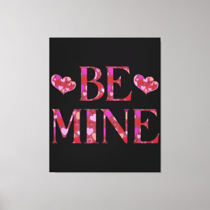 Toile Soyez mon coeur Motif Wall Art