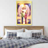 Toile Soyez protégé et préservé (Insitu(Chambre))